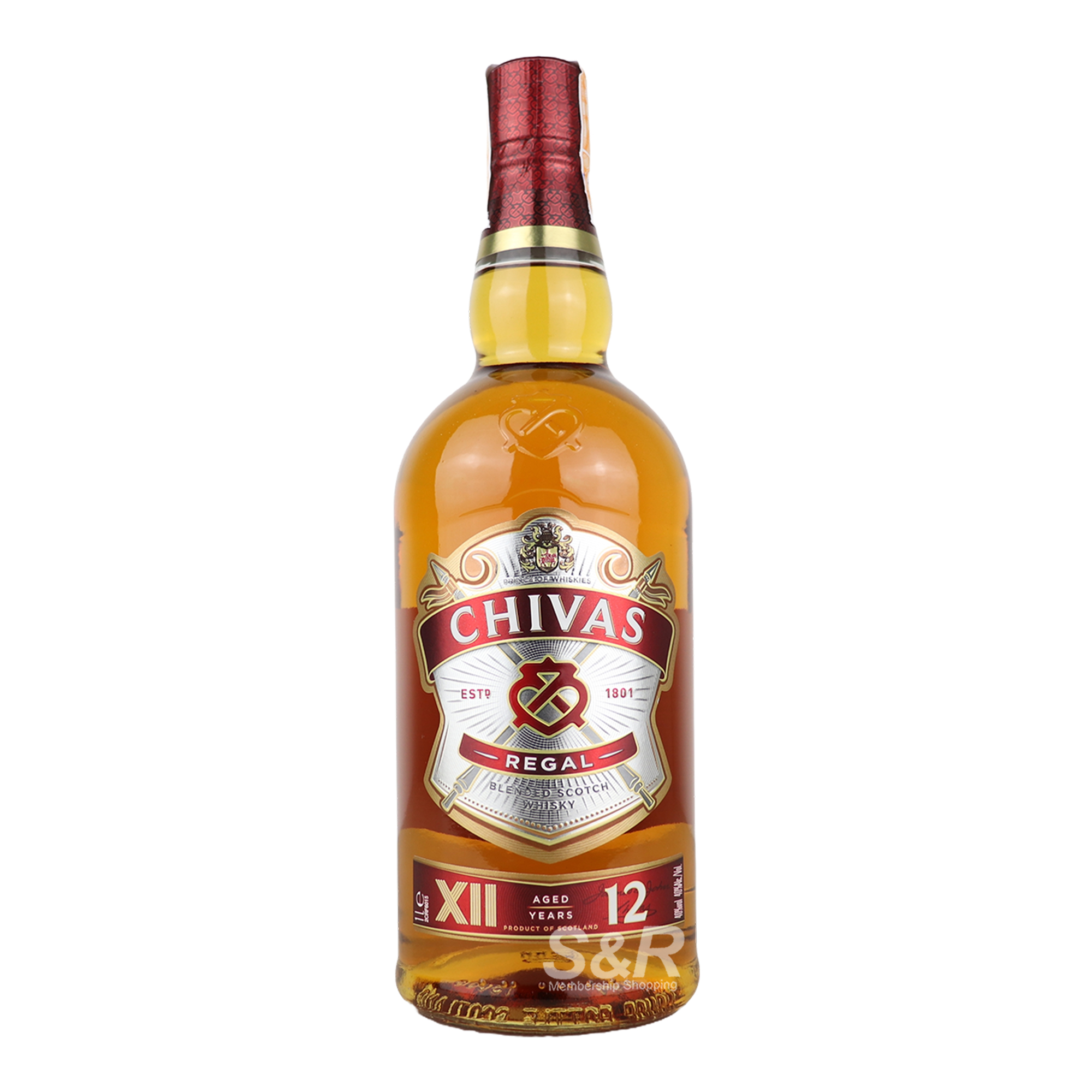 Chivas Aged 12years Scotch Whisky 1L Chivas Aged 12years Scotch Whisky 1L